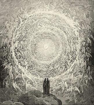 Paradiso Canto, Gustave Doré (1832–1883), volné dílo